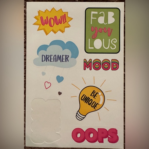 Justice Girls 15 Sticker Sheets - Sloth Unicorn Emoji Llama Hedgehog Corgi Panda - Picture 7 of 16